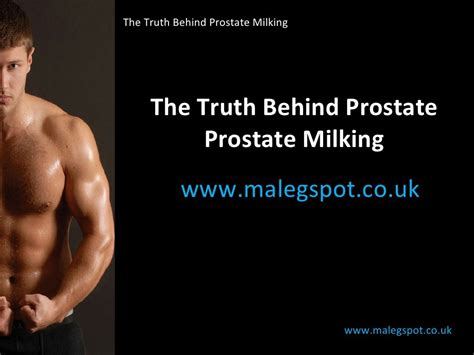 black prostate milking